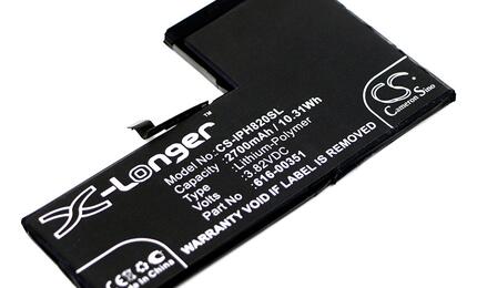 Аккумуляторная батарея для Apple CS-IPH820SL iPhone X 3.82V Black 2700mAh 10.31Wh