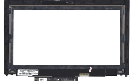 Матрица с тачскрином (модуль) Lenovo IdeaPad Yoga 13.3 черный с рамкой, Модуль Yoga 13 BL