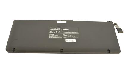 Усиленная аккумуляторная батарея для ноутбука Apple A1309 MacBook Pro 17 7.4V Black 11200mAh OEM - фото 4