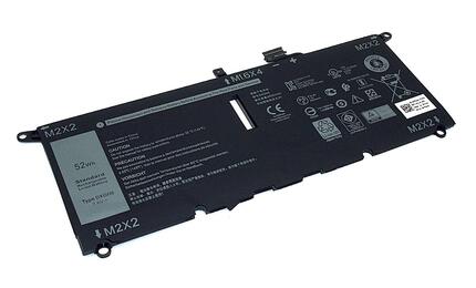 Аккумуляторная батарея для ноутбука Dell 0H754V XPS 13 9370 7.6V Black 6500mAh OEM Аккумуляторная батарея для ноутбука Dell 0H754V XPS 13 9370 7.6V Black 6500mAh OEM