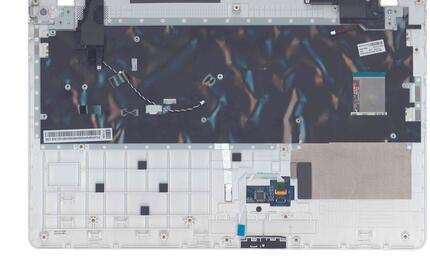 Клавиатура для ноутбука Samsung (370R4E) White, (White TopCase), RU - фото 3