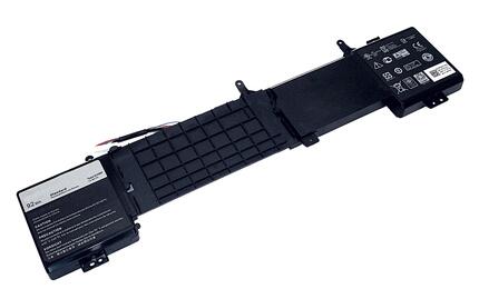 Оригинальная аккумуляторная батарея для ноутбука Dell 6JHDV Alienware 17 R2 14.8V Black 6200mAh Оригинальная аккумуляторная батарея для ноутбука Dell 6JHDV Alienware 17 R2 14.8V Black 6200mAh