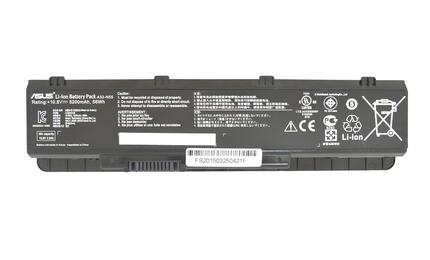 Аккумуляторная батарея для ноутбука Asus A32-N55 10.8V Black 5200mAh Orig Аккумуляторная батарея для ноутбука Asus A32-N55 10.8V Black 5200mAh Orig