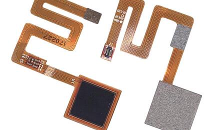 Шлейф со сканером отпечатка пальца для Xiaomi Redmi Note 4 черный