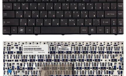 Клавиатура для ноутбука MSI X-Slim (X300 X320 X340 X400 U210 EX460 U250) Black, RU