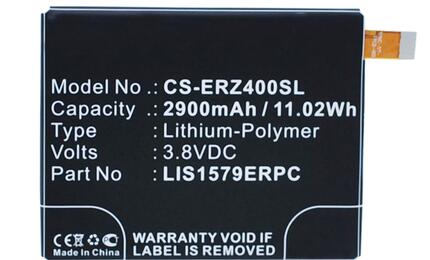 Аккумуляторная батарея для Sony CS-ERZ400S Xperia Z3+ Dual E6533 3.8V Black 2900mAh 11.02Wh