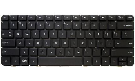 Клавиатура для ноутбука HP Pavilion (DV3-4000, DV3-4100, DV3-4200, DV3-4300) Black, (No Frame) RU - фото 2