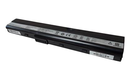 Аккумуляторная батарея для ноутбука Asus A42-K52 10.8V Black 5200mAh OEM Аккумуляторная батарея для ноутбука Asus A42-K52 10.8V Black 5200mAh OEM