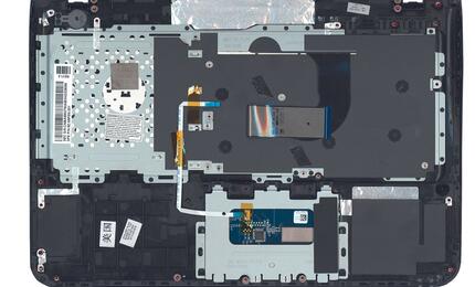 Клавиатура для ноутбука Samsung (SF411) Black, (Black TopCase), RU - фото 3