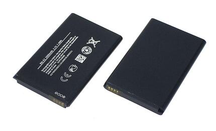 Аккумуляторная батарея для смартфона Nokia BN-02 XL Dual 3.7V Black 2000mAh 7.4Wh