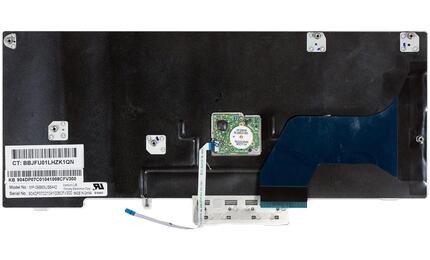 Клавиатура для ноутбука HP Elitebook (2740P) с указателем (Point Stick), Silver gray, RU - фото 3