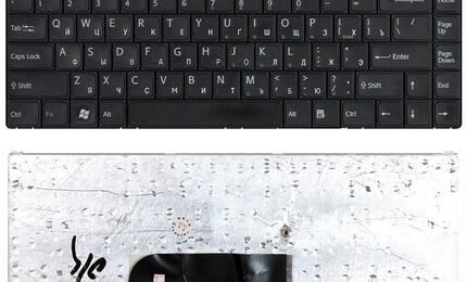 Клавиатура для ноутбука Sony Vaio (VGN-N, N250) Black, RU