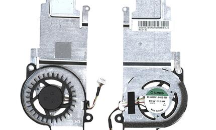Система охлаждения для ноутбука Acer 5V 0,5А 4-pin Sunon, Aspire One ZE6, D257, D270, Gateway LT28, Packard Bell dot.C
