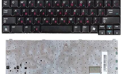 Клавиатура для ноутбука Samsung (Q10, Q20, Q25) Black, RU