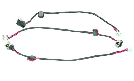 Разъем питания для ноутбука Lenovo Ideapad G430, G430A, G450, G450A, G450M, G455, G460, G465, G550, G555, G560, G565, Z560, Z565 с кабелем HY-LE007 19,5 cm