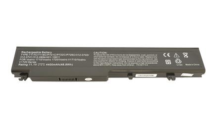Аккумуляторная батарея для ноутбука Dell T118C Vostro 1710 11.1V Black 4400mAh OEM - фото 4