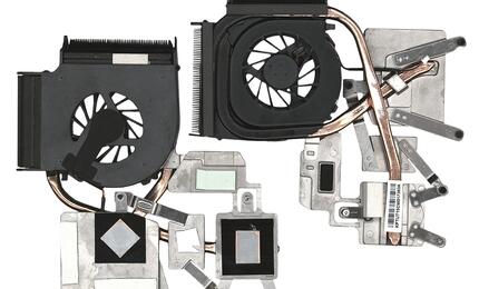 Система охлаждения для ноутбука HP 5V 0,4А 3-pin Forcecon, Pavilion DV6, DV6-1000 (AMD)