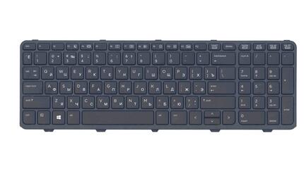 Клавиатура для ноутбука HP 450 G0, G1, G2, 455 G1, G2, 470 G0, G1 с подсветкой (Light), Black, (Black Frame), RU - фото 2