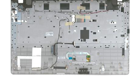 Клавиатура для ноутбука Samsung (NP305E7A) Black, (Silver-Black TopCase), RU - фото 2