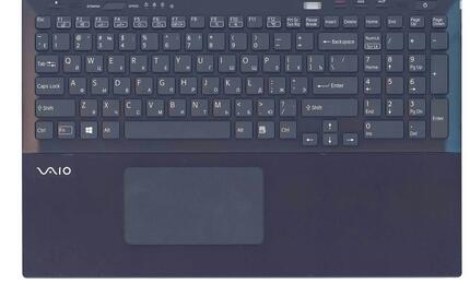 Клавиатура для ноутбука Sony Vaio (SVS15) Black с подсветкой (Light), (Black TopCase), RU - фото 2