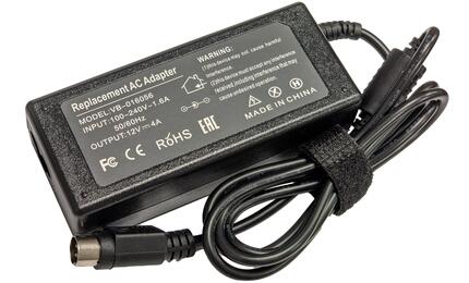 Блок питания для монитора и телевизора 48W 12V 4A 4Pin SY1204UV REPLACEMENT - фото 2