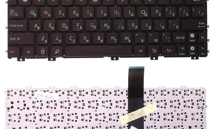 Клавиатура для ноутбука Asus EEE PC 1011, 1015, 1016, 1018, 1025, X101 Brown, (No Frame) RU