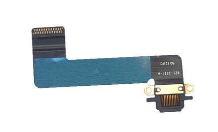 Шлейф с разъемом питания (Dock Connector Charger Flex) для Apple IPad mini черный, Шлейф питания iPad mini B