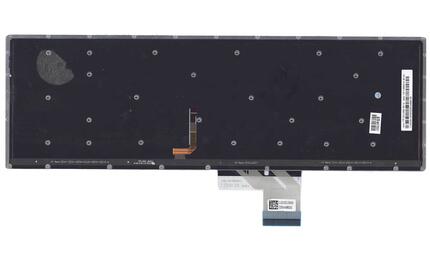 Клавиатура для ноутбука Lenovo IdeaPad (Y50-70) с подсветкой (Light), Black, (Black Frame) RU - фото 3