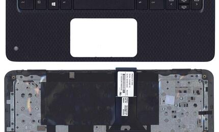 Клавиатура для ноутбука HP Probook X360 11 G1 EE Black, (Black TopCase), RU