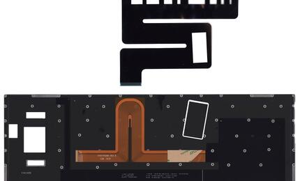 Клавиатура для ноутбука Asus ROG GX501VS Black, (No Frame) RU маленький энтер