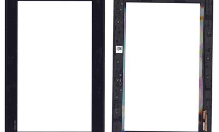 Тачскрин (Сенсорное стекло) для планшета Asus Transformer Book T100 черный с рамкой