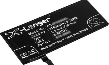 Аккумуляторная батарея для смартфона Cameron Sino iPhone 6s 3.8V Black 2160mAh 8.25Wh - фото 2