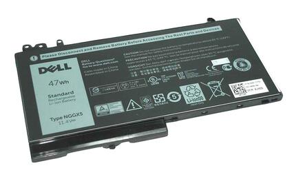 Аккумуляторная батарея для ноутбука Dell NGGX5 Latitude 12 E5270 11.4V Black 4090mAh Orig Аккумуляторная батарея для ноутбука Dell NGGX5 Latitude 12 E5270 11.4V Black 4090mAh Orig