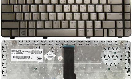 Клавиатура для ноутбука HP Pavilion (DV3000, DV3500) Brown, RU
