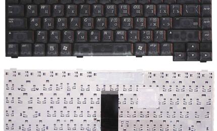 Клавиатура для ноутбука Toshiba Portege M18, M19, Benq Joybook 5000, Black, RU