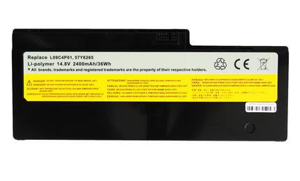 Аккумуляторная батарея для ноутбука Lenovo-IBM L09C4P01 IdeaPad U350 14.8V Black 2400mAh OEM Аккумуляторная батарея для ноутбука Lenovo-IBM L09C4P01 IdeaPad U350 14.8V Black 2400mAh OEM