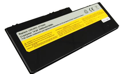 Аккумуляторная батарея для ноутбука Lenovo-IBM L09C4P01 IdeaPad U350 14.8V Black 2400mAh OEM Аккумуляторная батарея для ноутбука Lenovo-IBM L09C4P01 IdeaPad U350 14.8V Black 2400mAh OEM - фото 2