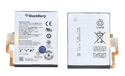 Аккумуляторная батарея для смартфона BlackBerry BAT-58107-003 Passport 3.8V Black 3400mAh 12.92Wh