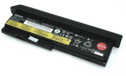 Усиленная аккумуляторная батарея для ноутбука Lenovo-IBM 42T4534 ThinkPad X200 10.8V Black 7800mAh Orig