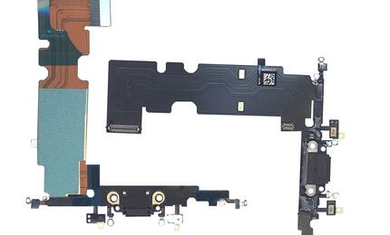 Шлейф разъема питания для смартфона Apple iPhone 8 Plus черный