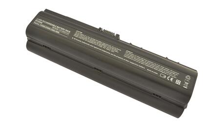 Усиленная аккумуляторная батарея для ноутбука HP Compaq EV089AA Pavilion DV6000 10.8V Black 8800mAh OEM - фото 3