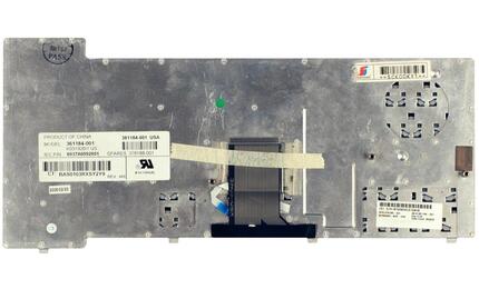 Клавиатура для ноутбука HP Compaq NC6320, NX6310, NX6315, NX6325, NC6310 с указателем (Point Stick), Black, RU - фото 2