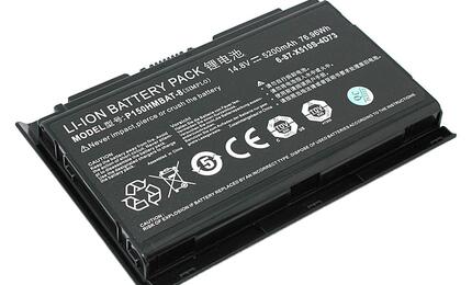 Аккумуляторная батарея для ноутбука Clevo P150HMBAT-8 P150 14.8V Black 5200mAh OEM Аккумуляторная батарея для ноутбука Clevo P150HMBAT-8 P150 14.8V Black 5200mAh OEM