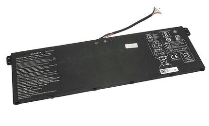 Аккумуляторная батарея для ноутбука Acer AC16B7K Chromebook 15 7.4V Black 6180mAh Аккумуляторная батарея для ноутбука Acer AC16B7K Chromebook 15 7.4V Black 6180mAh