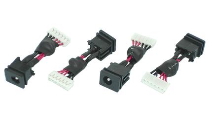 Разъем питания для ноутбука Toshiba QOSMIO F40, F45 с кабелем HY-TO020