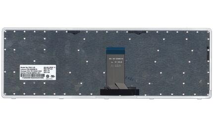 Клавиатура для ноутбука Lenovo IdeaPad U510, Z710 Black, (Silver Frame), RU - фото 3