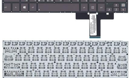Клавиатура для ноутбука Asus Transformer Book (TX300, TX300C,TX300CA) Black, (No Frame), RU