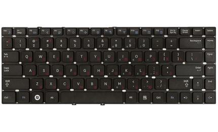 Клавиатура для ноутбука Samsung (Q430, QX410, SF410) Black, (No Frame), RU - фото 2