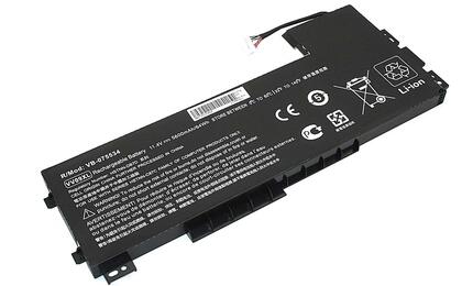 Аккумуляторная батарея для ноутбука HP VV09 ZBook 15 G3 11.4V Black 5600mAh OEM
