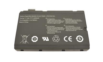 Аккумуляторная батарея для ноутбука Fujitsu-Siemens P55-3S4400-G1L30 Amilo Pi3525 11.1V Black 4400mAh OEM Аккумуляторная батарея для ноутбука Fujitsu-Siemens P55-3S4400-G1L30 Amilo Pi3525 11.1V Black 4400mAh OEM - фото 4
